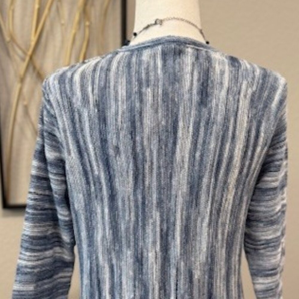 J. Jill "PURE JILL" Linear Space-Dyed Sweater - Picture 5 of 12